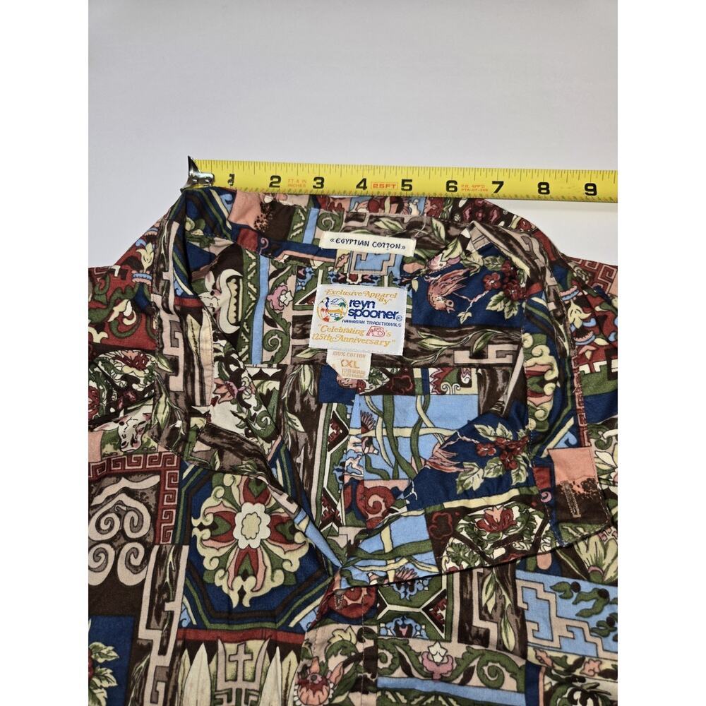 Reyn‎ Spooner Hawaiian Shirt Mens XXL 125th Anniversary A&B Vintage Rare - Picture 7 of 12